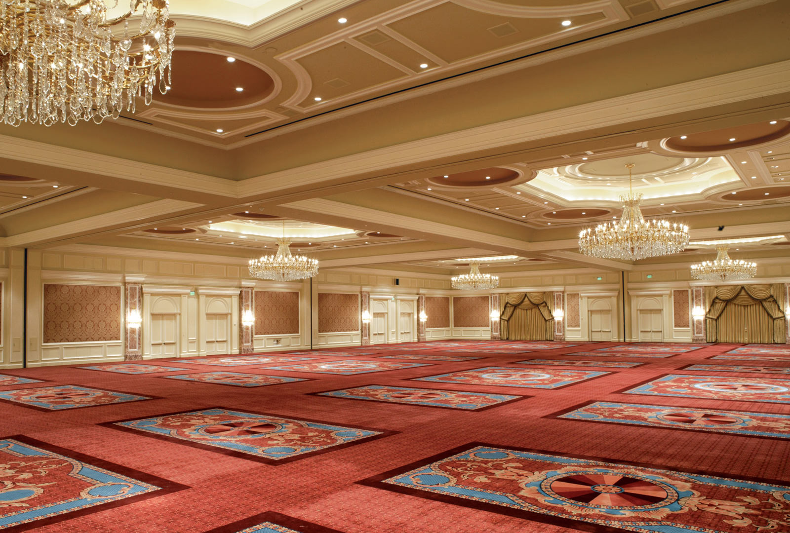Grand Ballroom conference space for meetings and events on the first floor of The Grand America Hotel