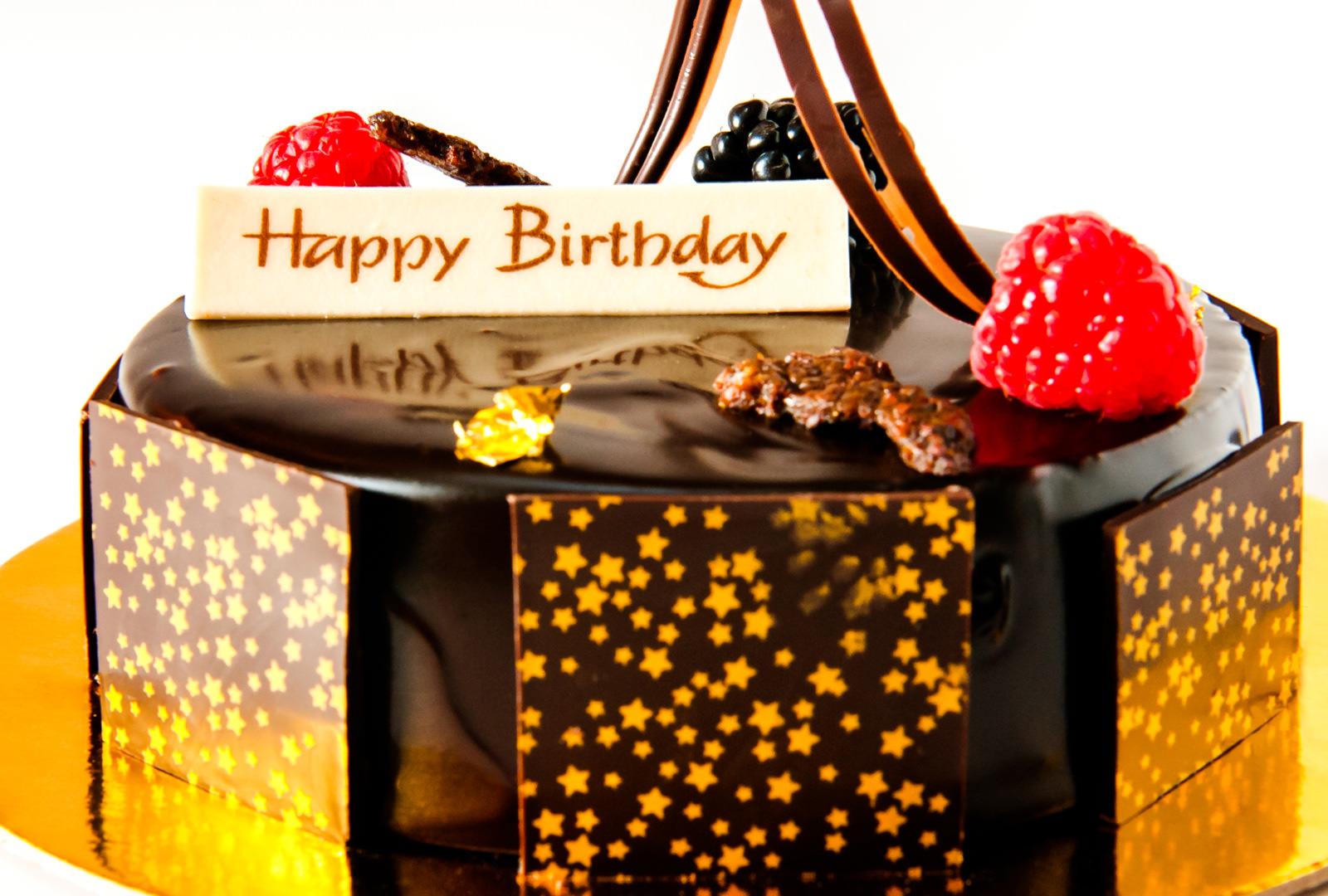 The Grand America Hotel 4-Inch Celebration Cake With Choice of the Following Greetings: 