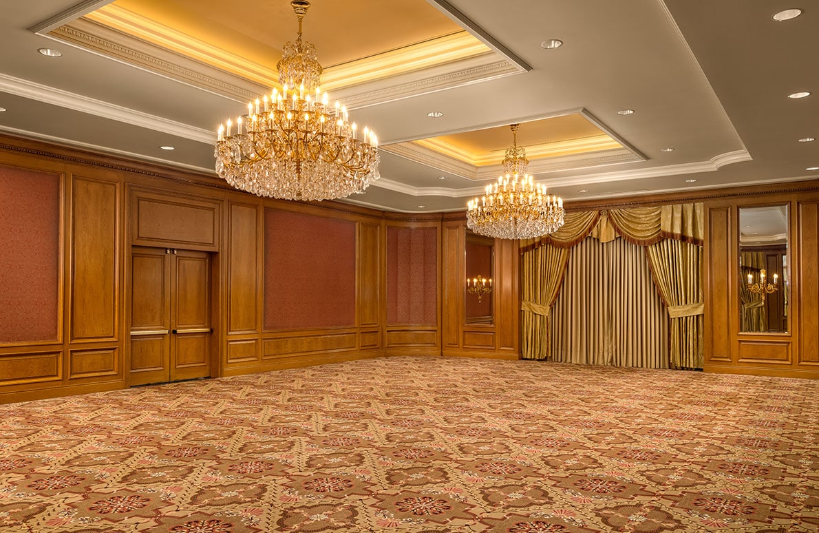 Envoy meeting room on the first floor of The Grand America Hotel.