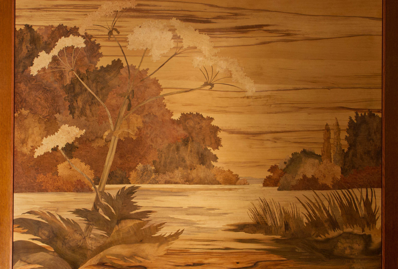 Spindler Marquetry by Jean-Charles Spindler from the Alsace region of France