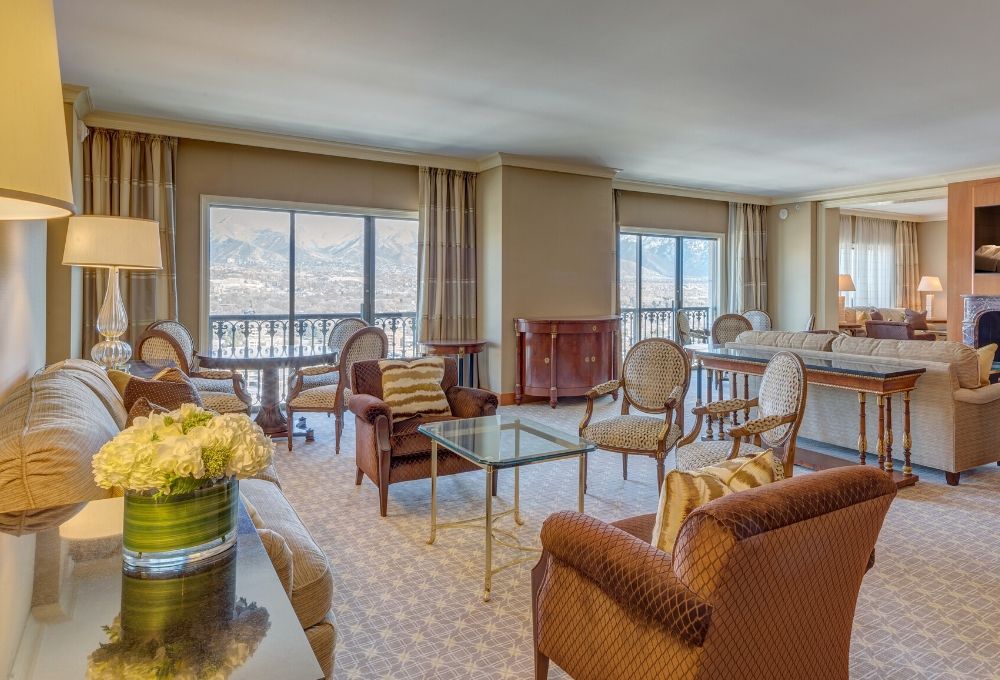 The Governor's Suite at The Grand America Hotel