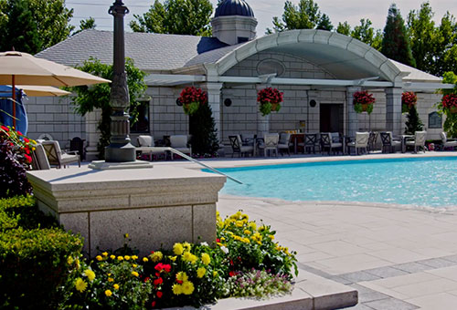 View of The Outdoor Pool and Poolside Cafe
