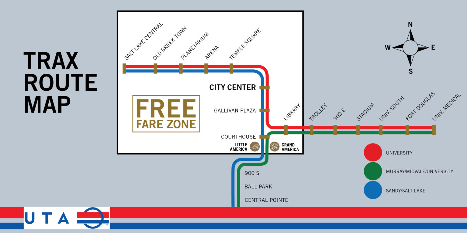 See Salt Lake City On TRAX The Grand America Hotel