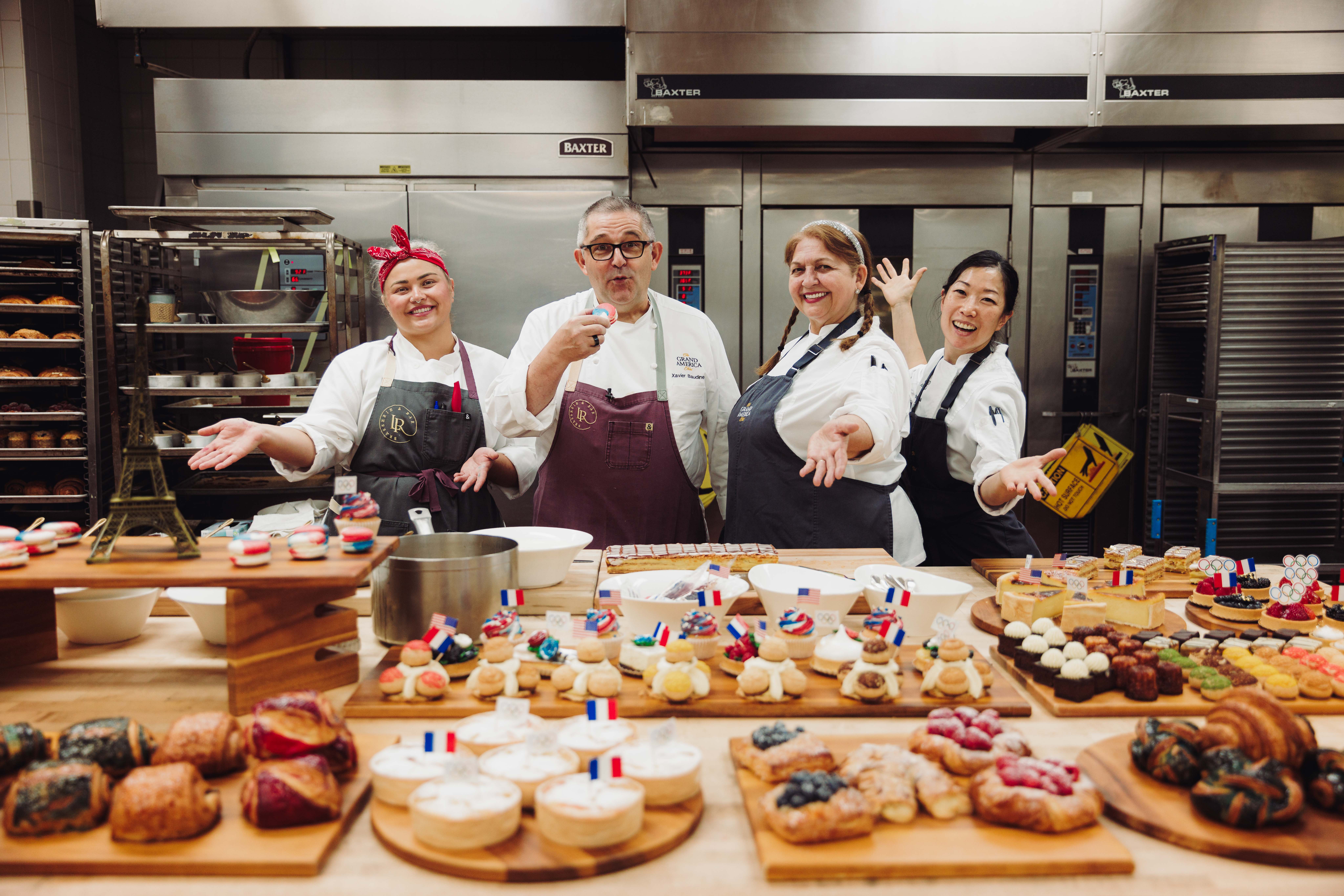Chef Xavier and team
