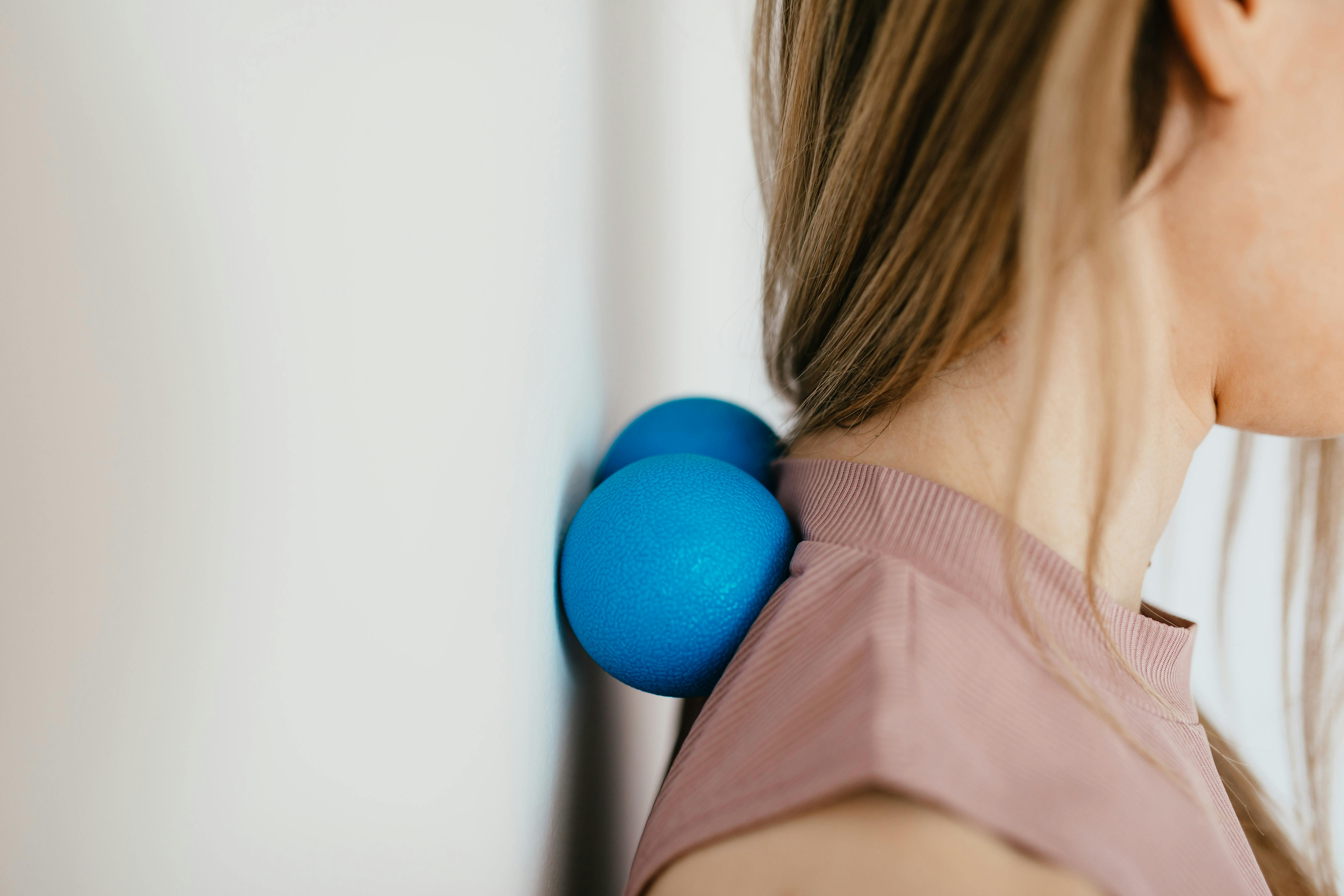 peanut ball neck massager