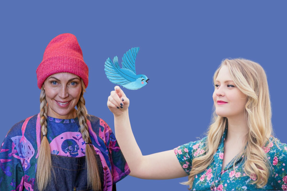 Artists Jonnie Hartman and Missy Healy Turner